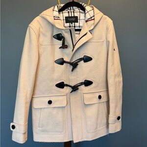 Burberry wool duffle-coat size L